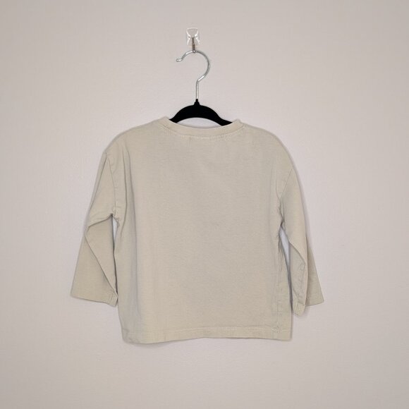 💚 2 for 20 💚 Zara Long-Sleeve Tee | 100% Cotton - Picture 2 of 3